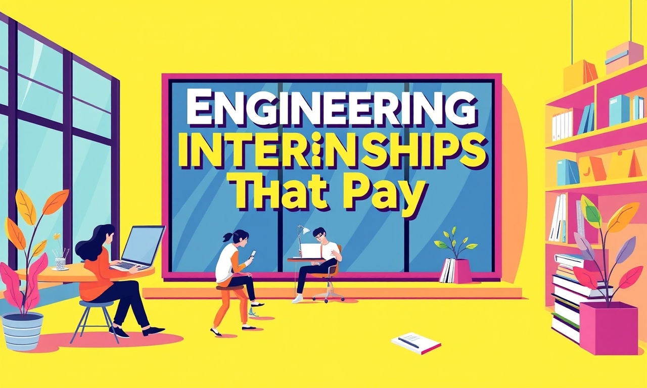 Engineering Internships That Pay a Campus Guide